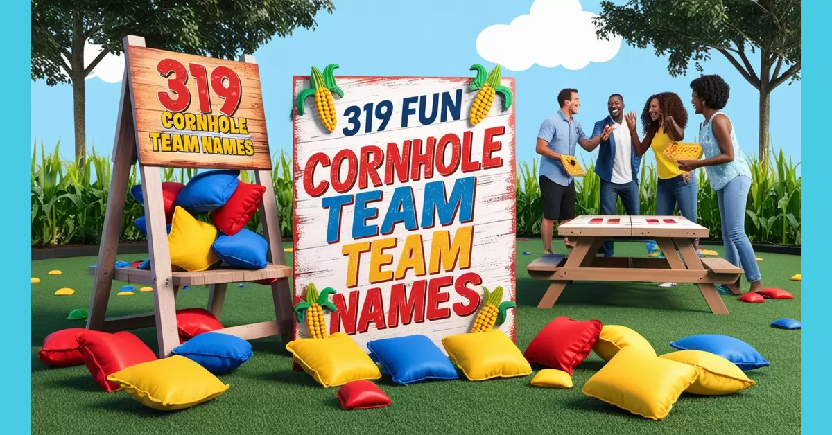 319 Fun Cornhole Team Names