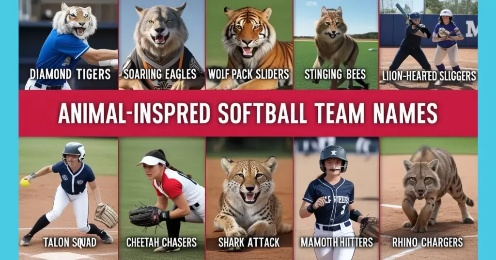 Animal-Inspired softball team Names