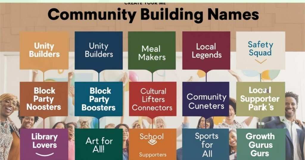 Community Building Names