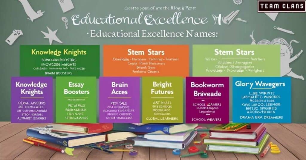 Educational Excellence Names