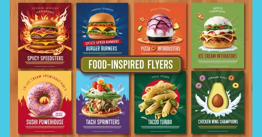 Food-Inspired Flyers