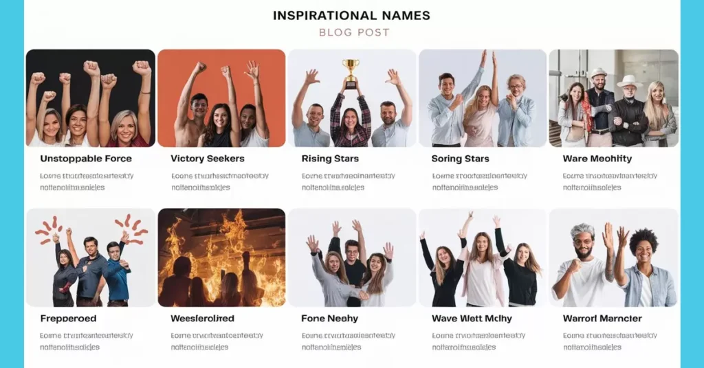 Inspirational Names