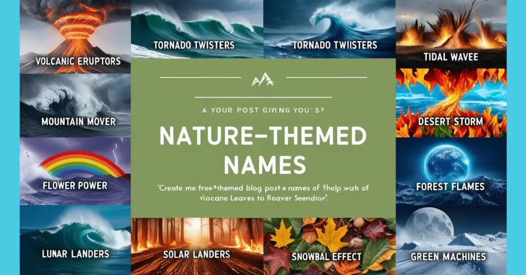 Nature-Themed Names