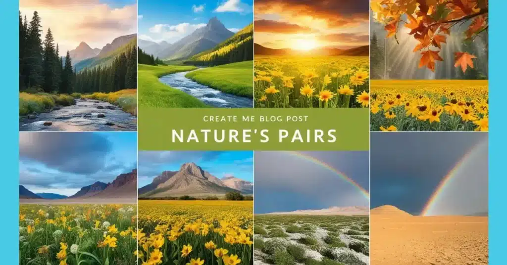 Nature's Pairs