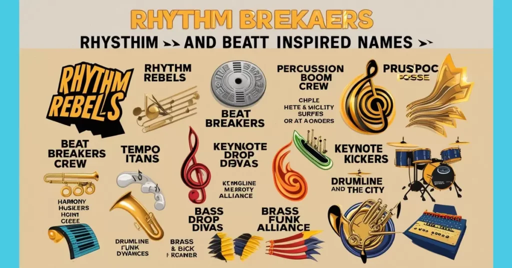 Rhythm and Beat Inspired Names