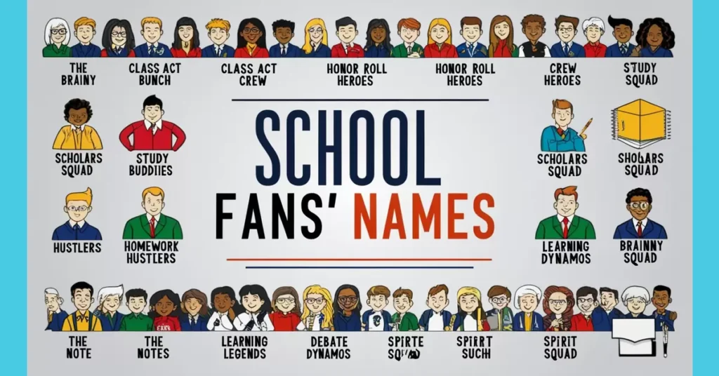 School Fans' Names