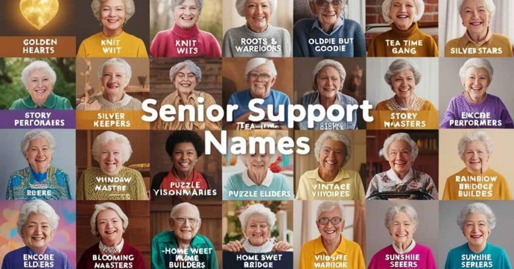 Senior Support Names