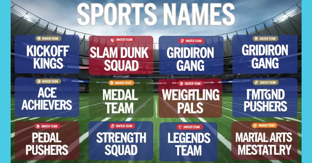 Sports Names