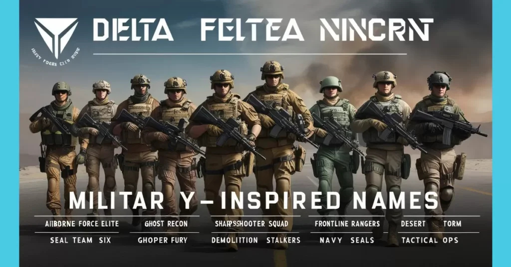 🎖️ Military-Inspired Names