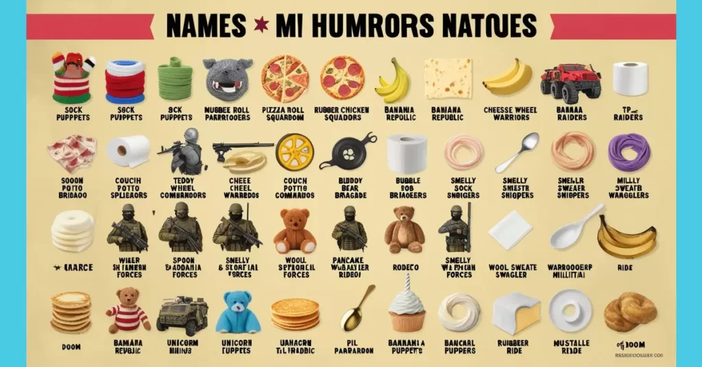 🤣 Humorous Names