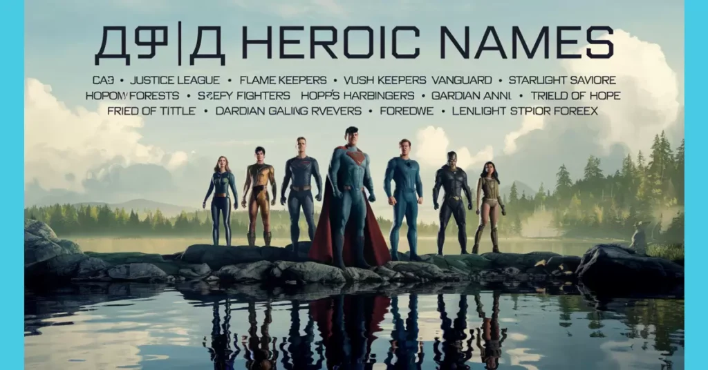 🦸‍♂️ Heroic Names