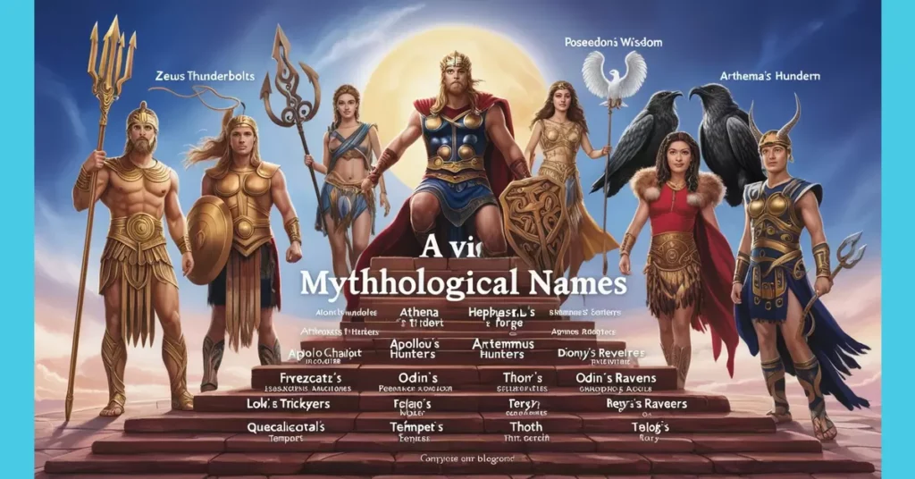 🧙‍♂️ Mythological Names