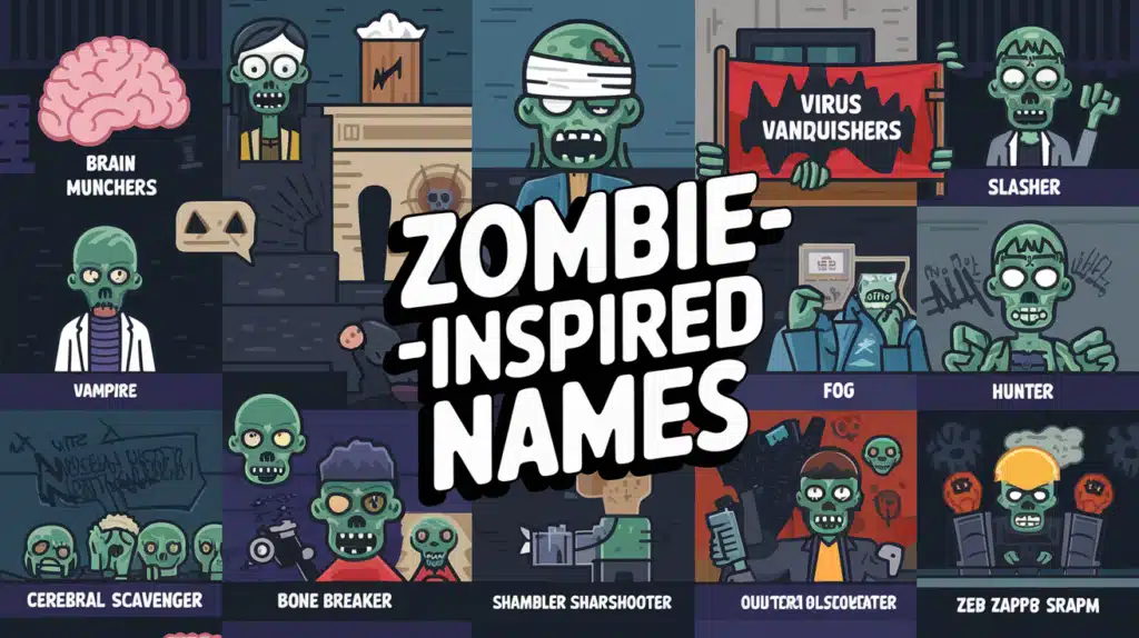 🧟 Zombie-Inspired Names