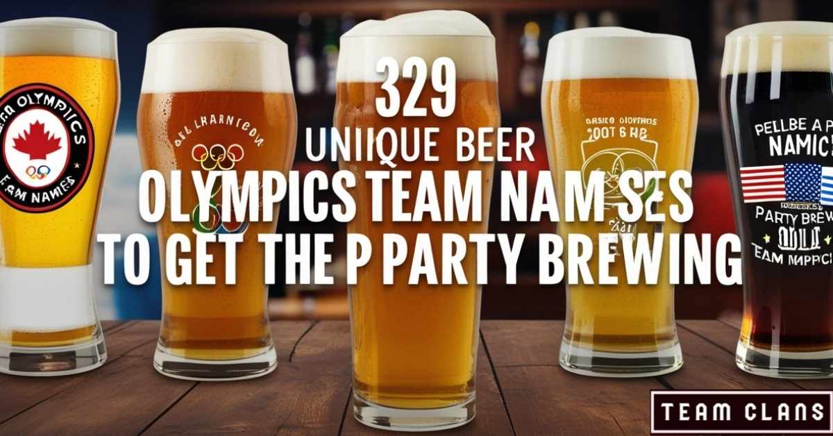 beer olympics