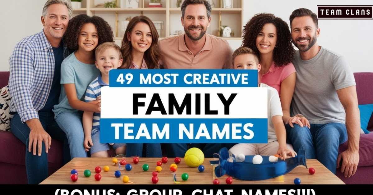 family group chat names