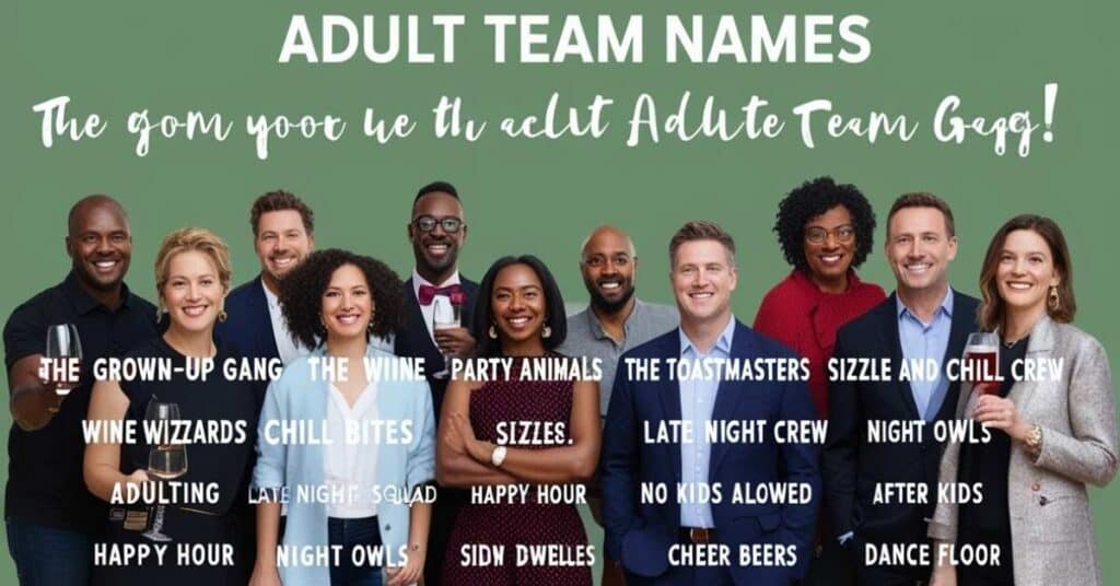 Adult Team Names