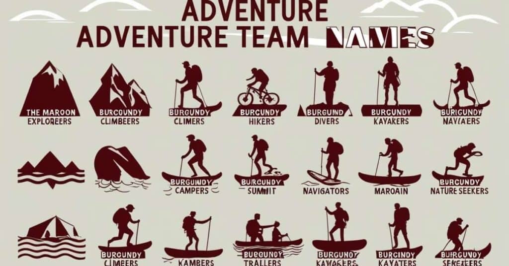 Adventure Team Names