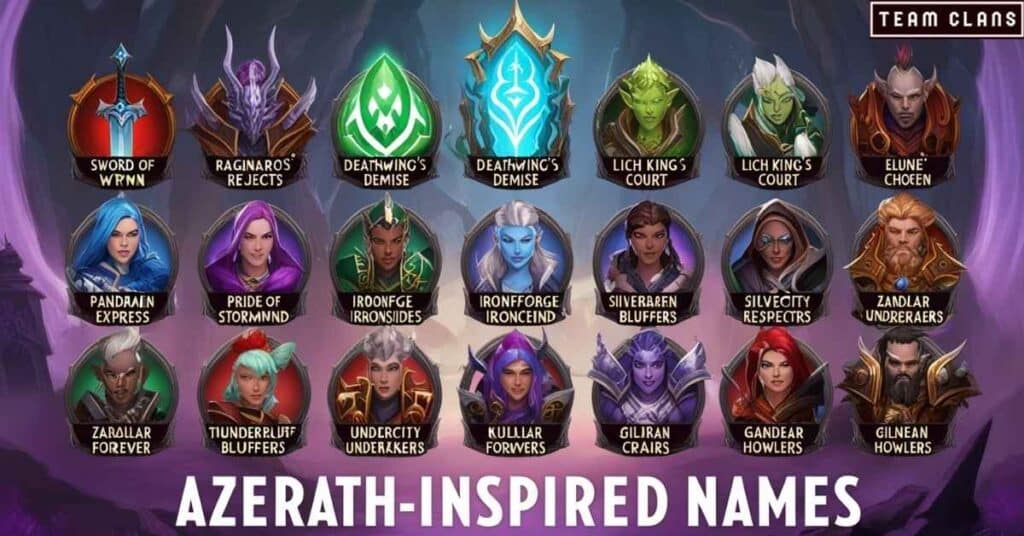 Azeroth-inspired Names