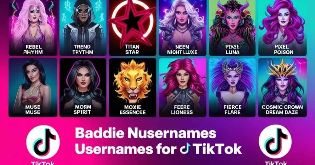 Baddie Usernames for TikTok