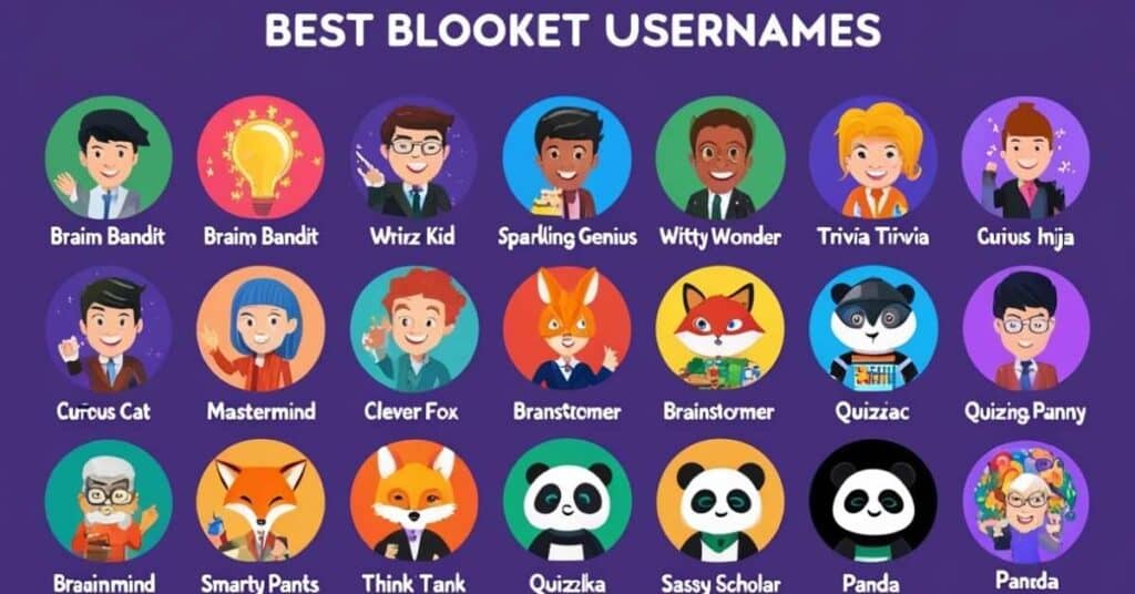 Best Blooket Usernames