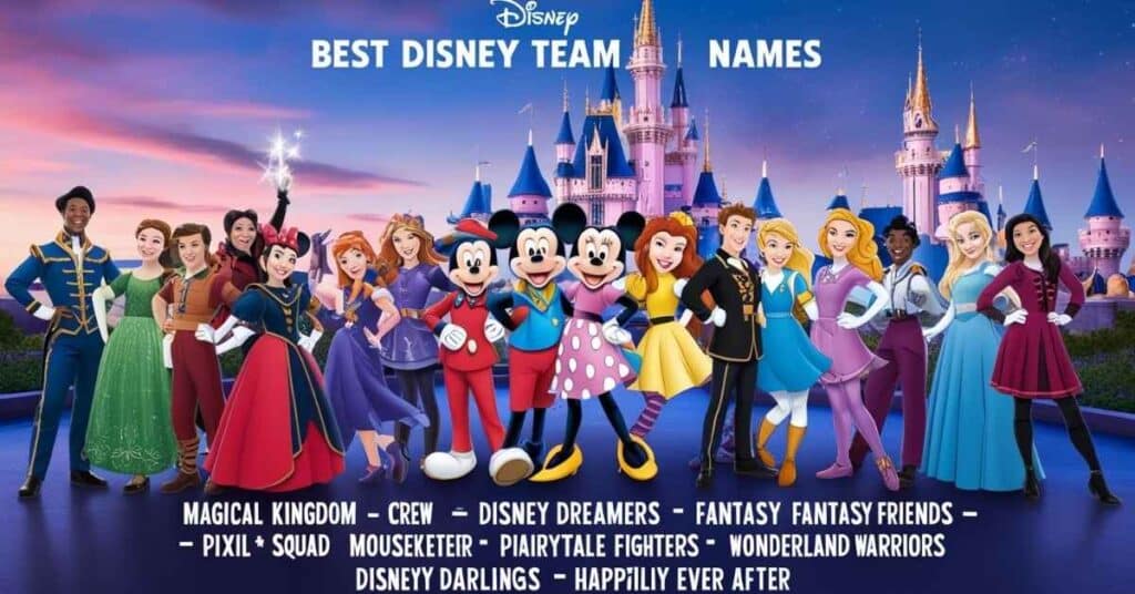 Best Disney Team Names