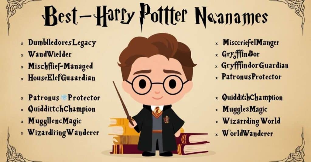 Best Harry Potter Usernames