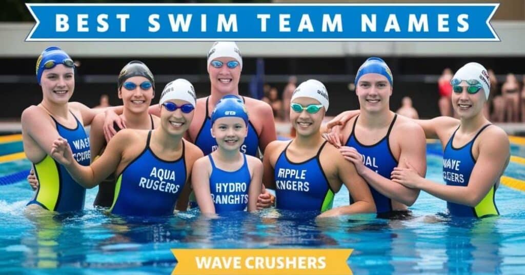 Best Swim Team Names