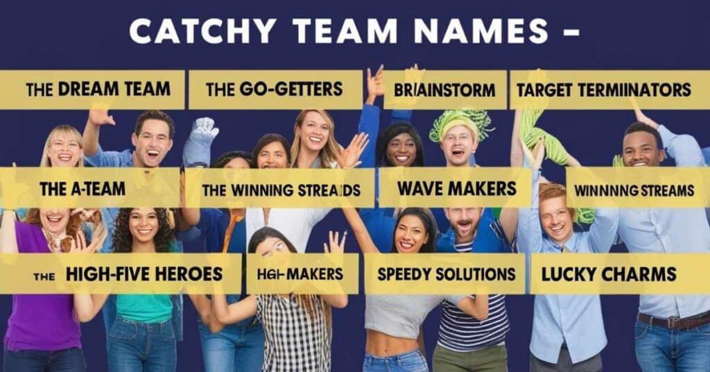 Catchy Team Names