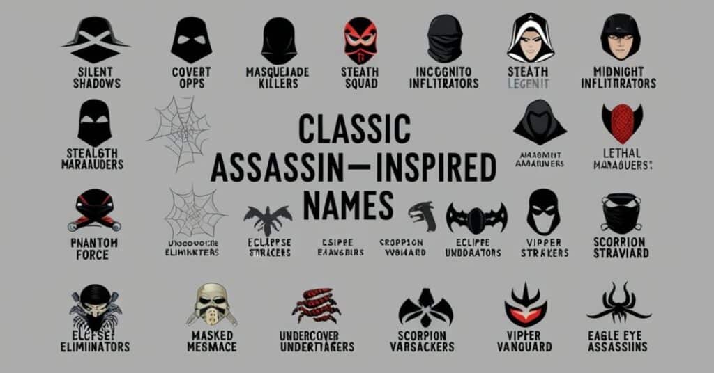 Classic Assassin-Inspired Names