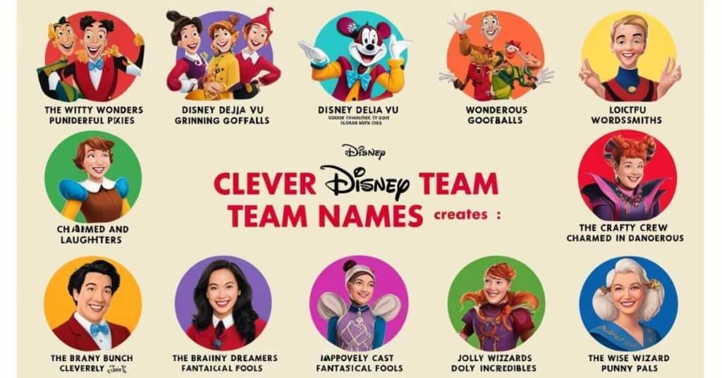 Clever Disney Team Names