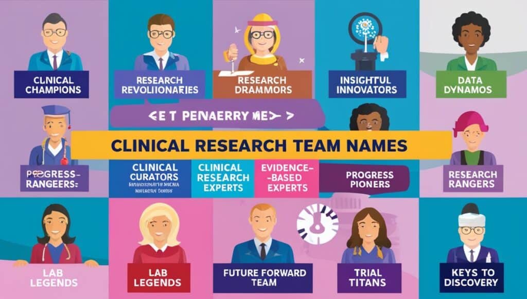 Clinical Research Team Names