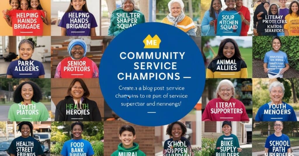 Community Service Champions