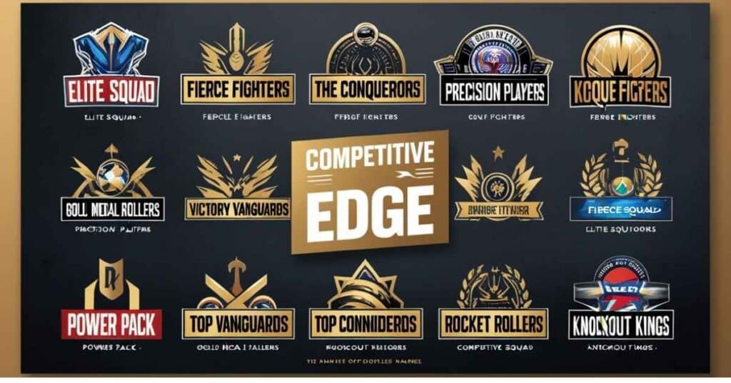 Competitive Edge Names