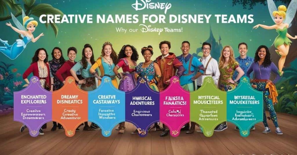 Creative Names For Disney Teams