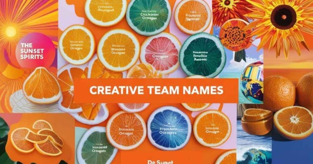 Creative Team Names