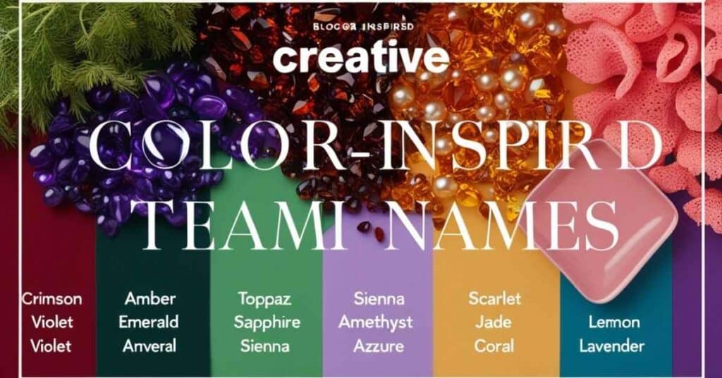 Creative Team Names