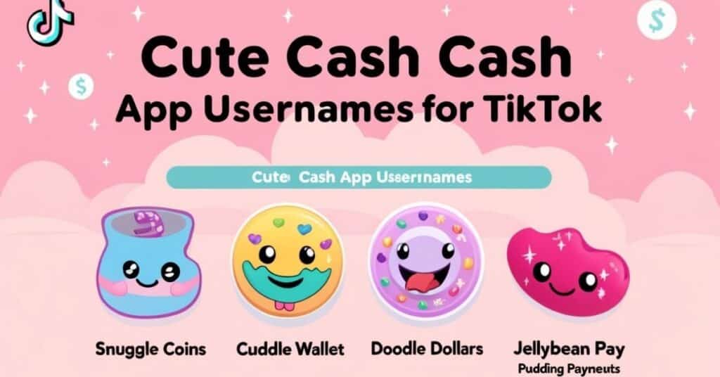 Cute Cash App Usernames for TikTok