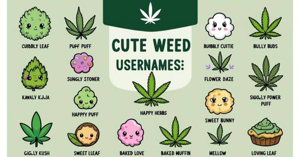 Cute Weed Usernames