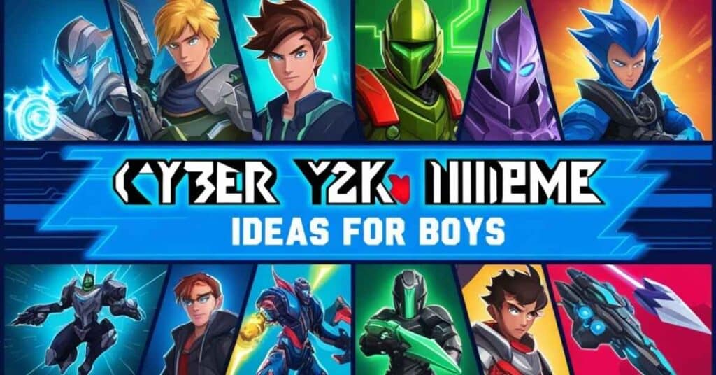 Cyber Y2K Username Ideas for Boys