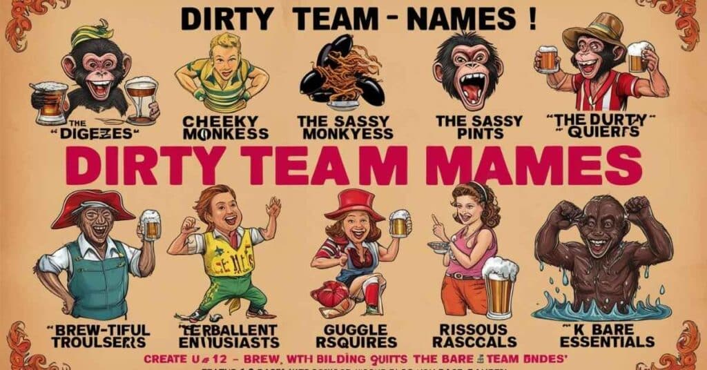 Dirty Team Names