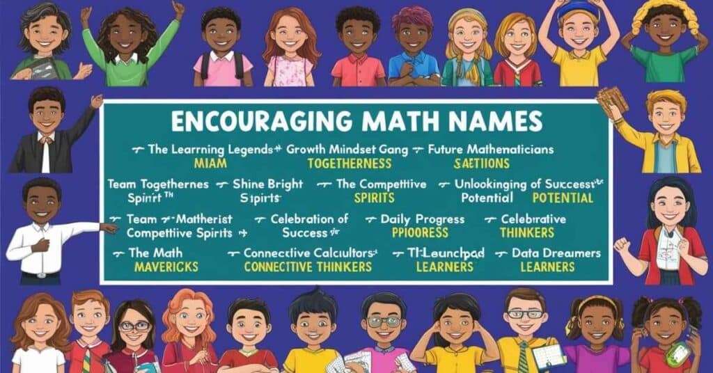 Encouraging Math Names