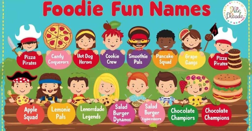 Foodie Fun Names