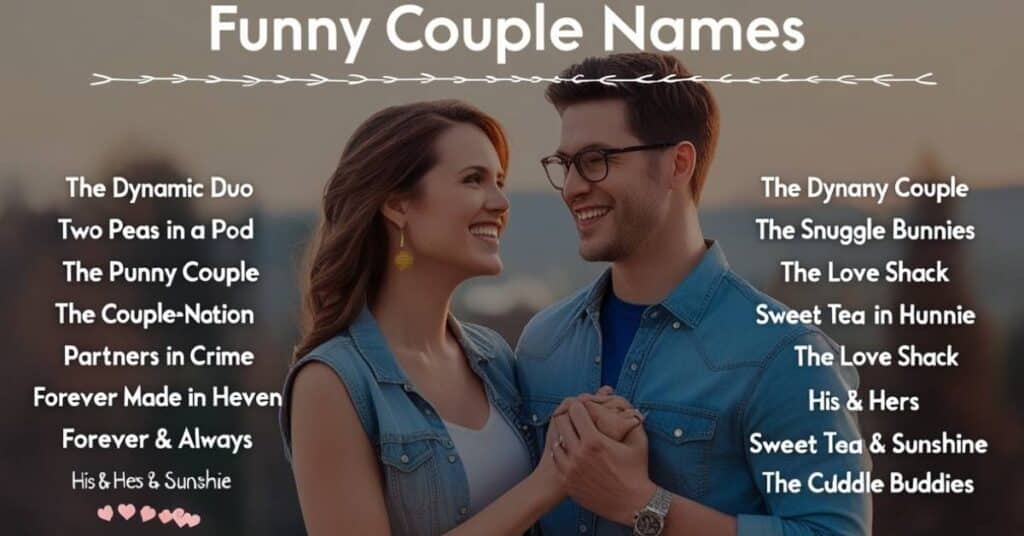 Funny Couple Names