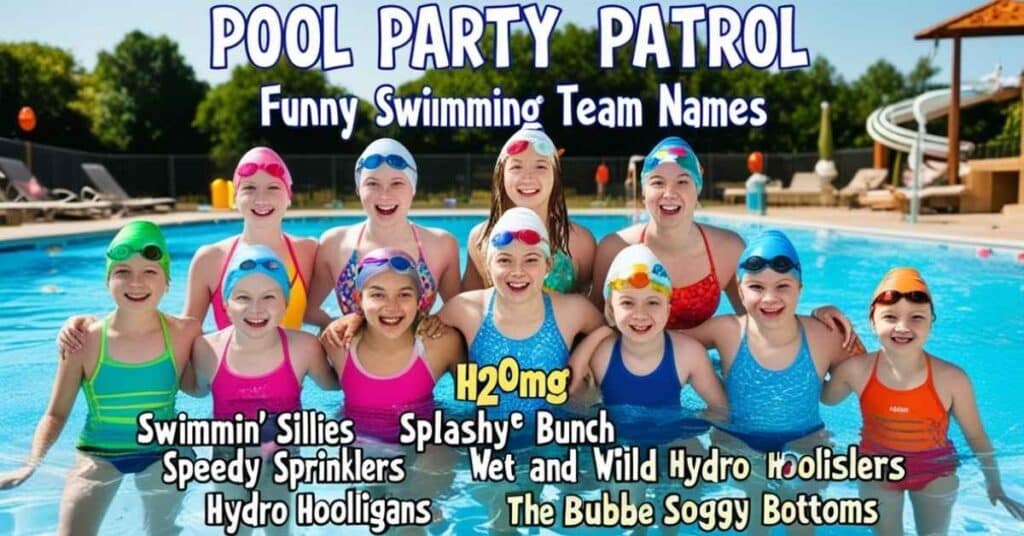 Funny Swimming Team Names