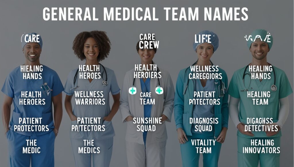 General Medical Team Names