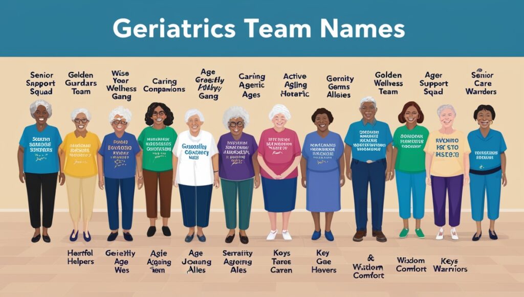 Geriatrics Team Names