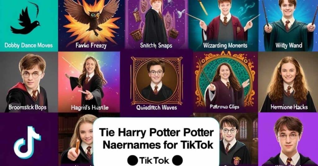 Good Harry Potter Usernames for TikTok