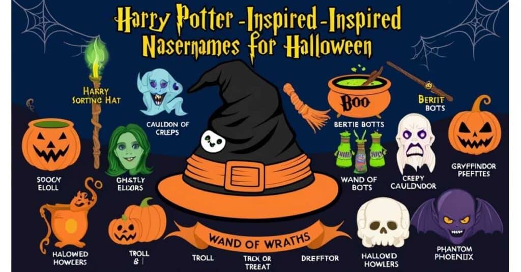 Harry Potter Inspired Usernames for Halloween