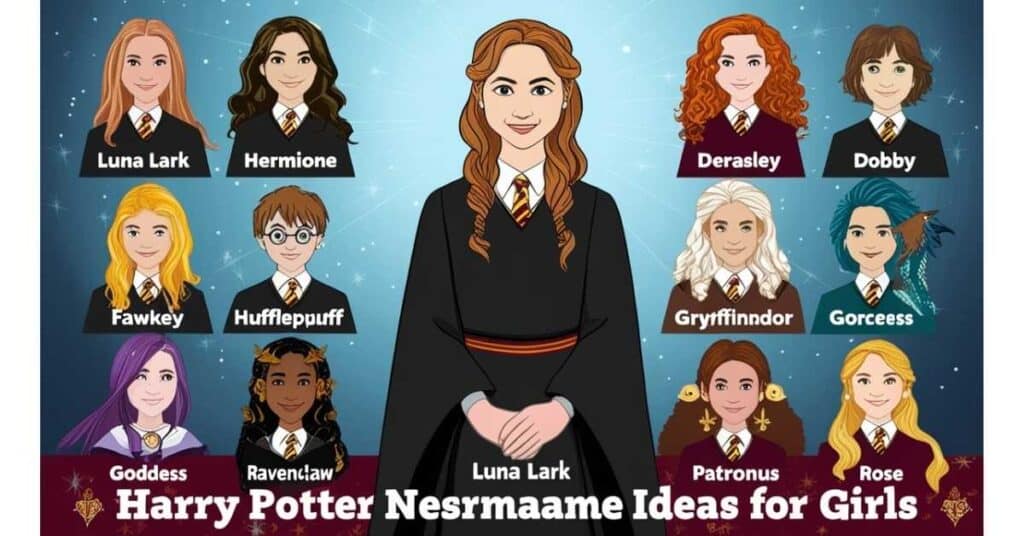 Harry Potter Username Ideas for Girls