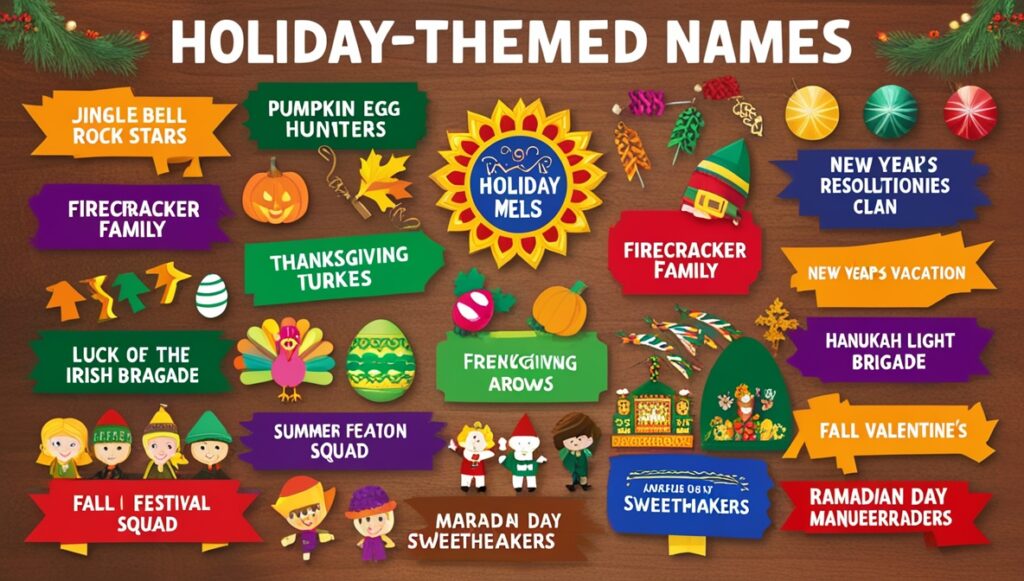 Holiday-Themed Names